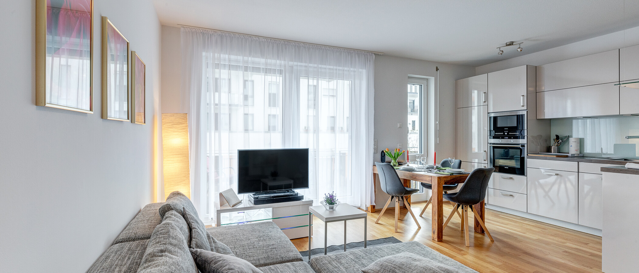 appartamento München Giesing 02 zona living 12147