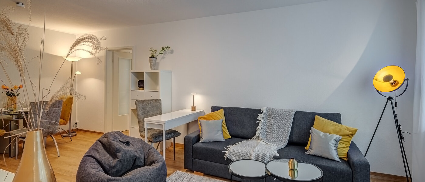 appartamento München Neuhausen 02 zona living 12163
