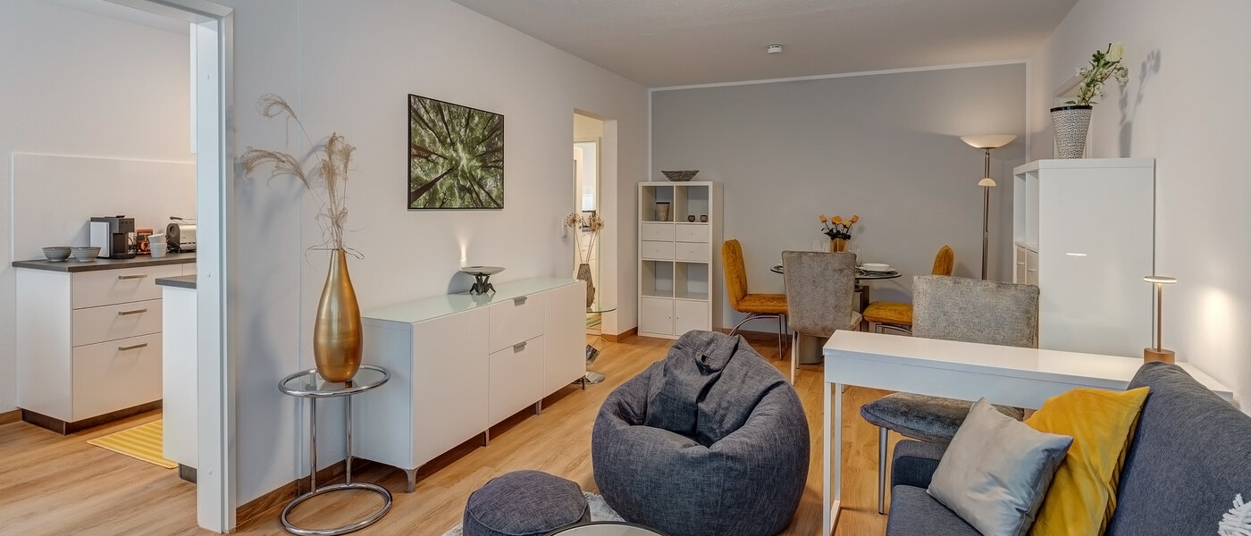 appartamento München Neuhausen 03 zona living 12163