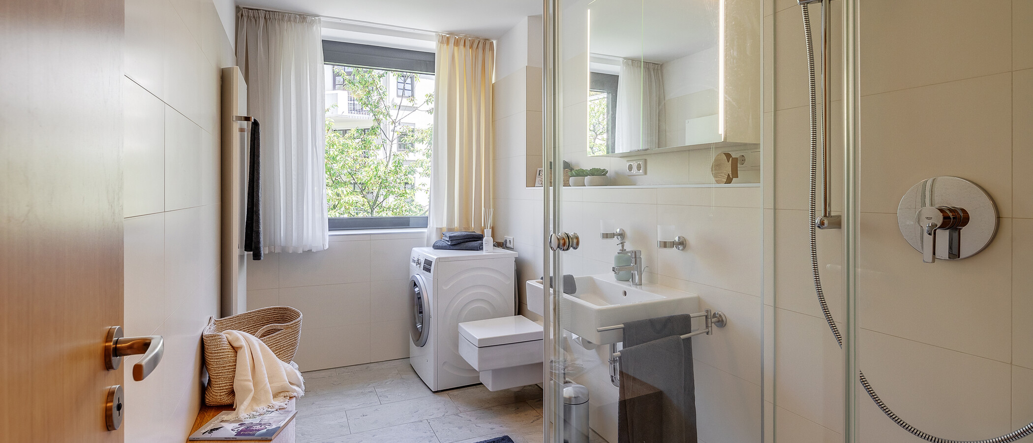 appartamento München Schwabing-West 02 bagno 12170