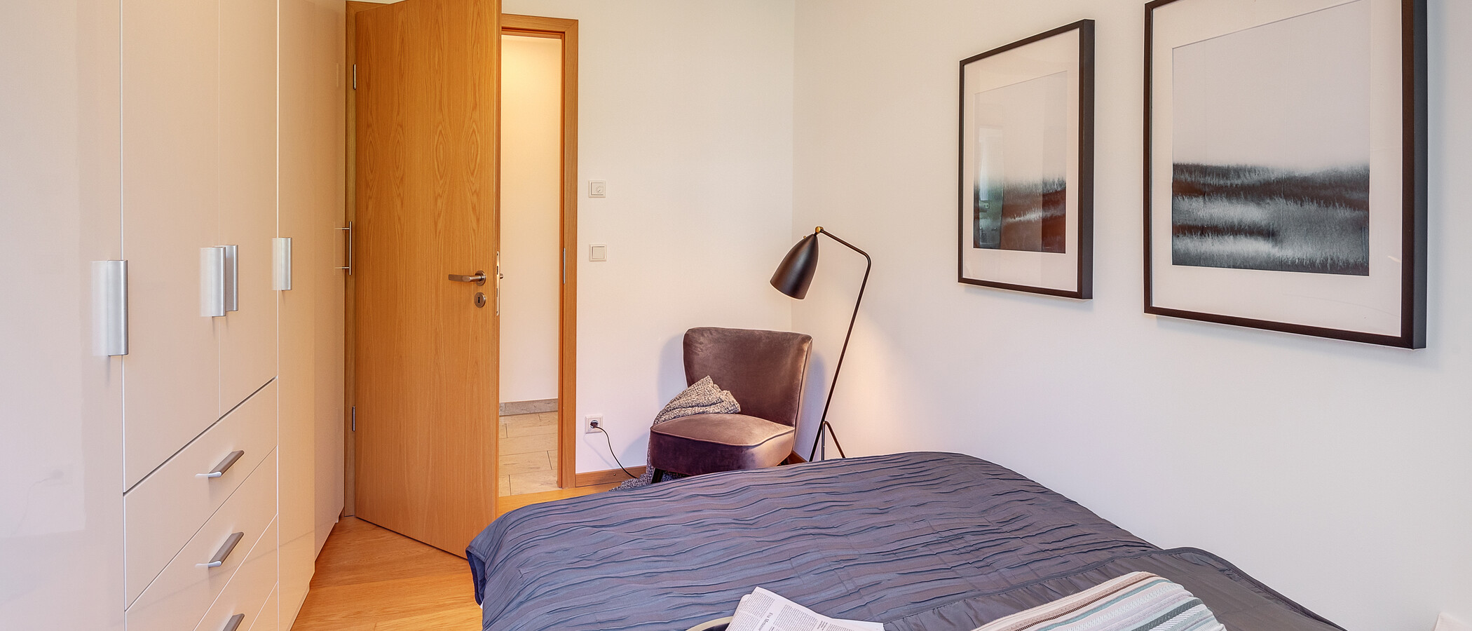 appartamento München Schwabing-West 03 camera da letto 12170