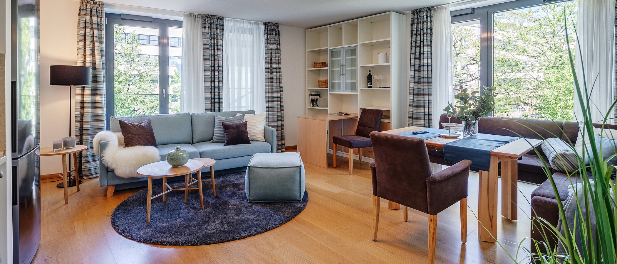 appartamento München Schwabing-West 01 zona living 12170