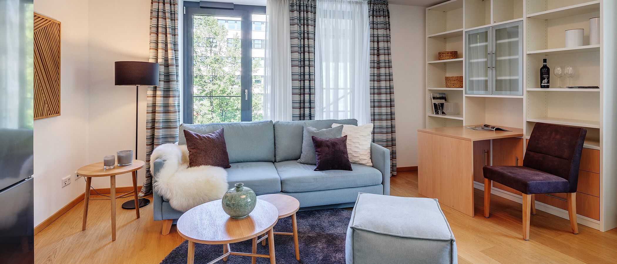 appartamento München Schwabing-West 02 zona living 12170