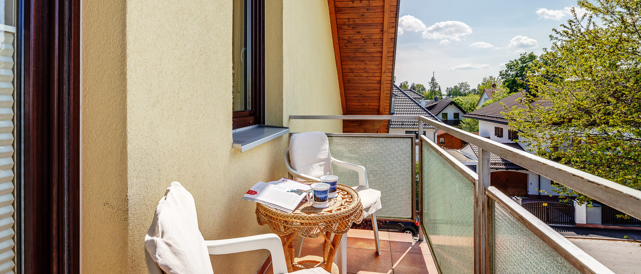 attico München Waldperlach 01 balcone 12208