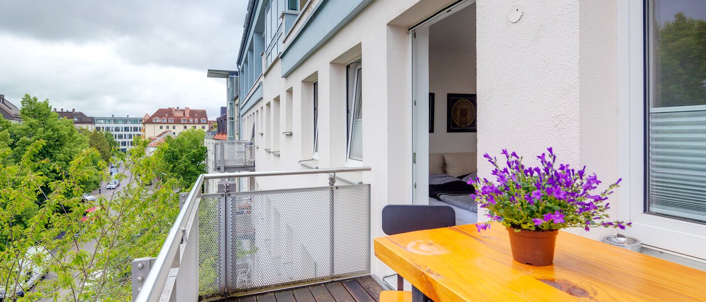 appartamento München Westpark 01 balcone 12215
