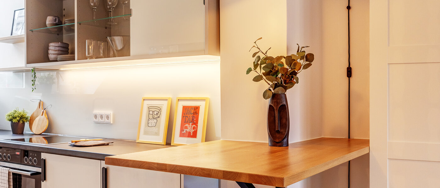 attico München Lehel 01 cucina 12257