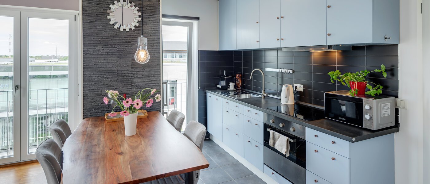 appartamento München Messestadt Riem 01 cucina 12258