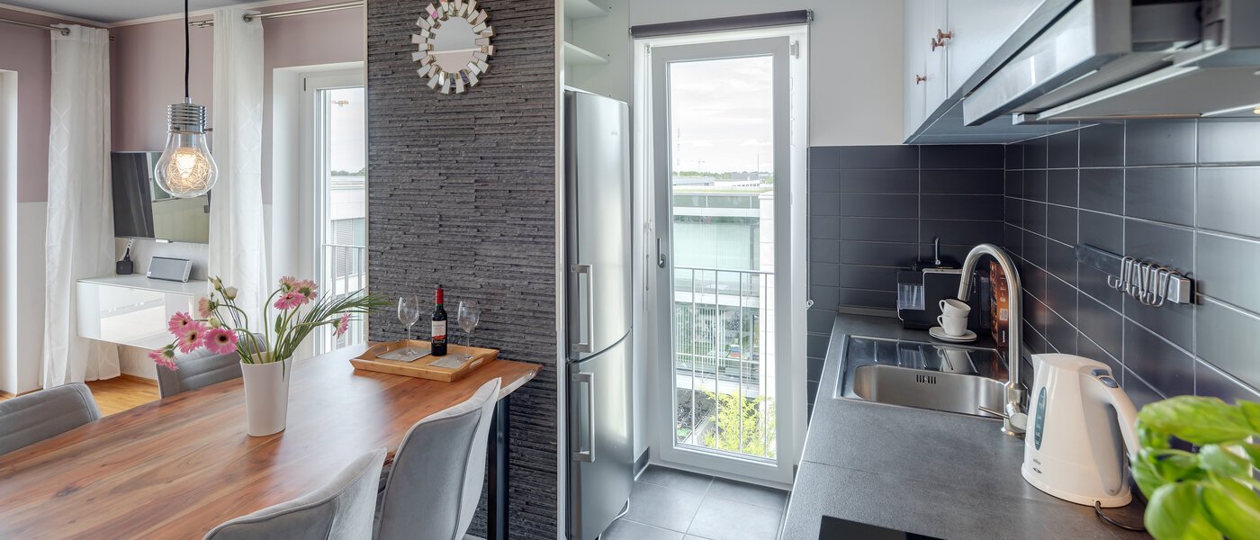 appartamento München Messestadt Riem 03 cucina 12258