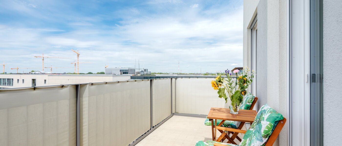 appartamento München Messestadt Riem 02 balcone 12258
