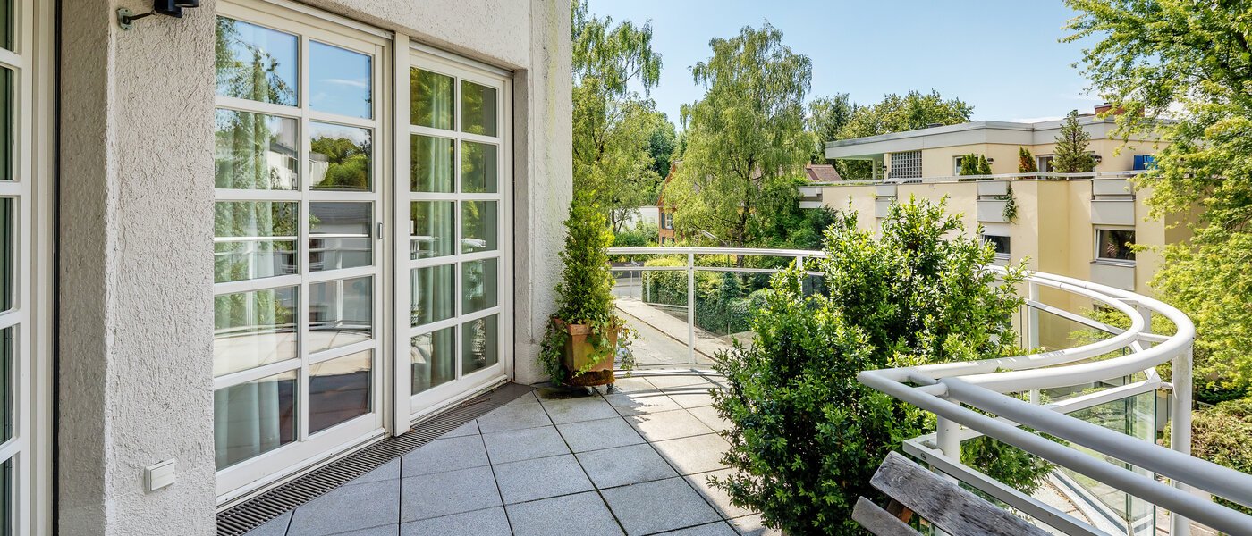 appartamento München Herzogpark 03 balcone 12265