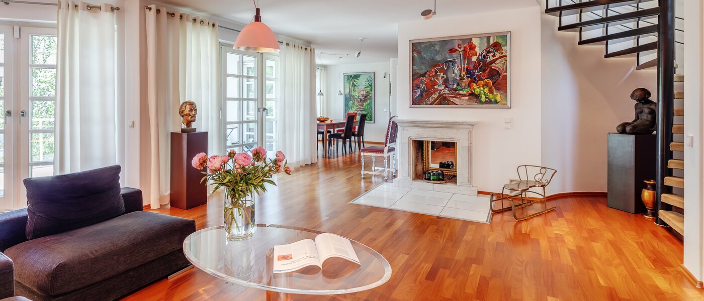 appartamento München Herzogpark 01 zona living 12265