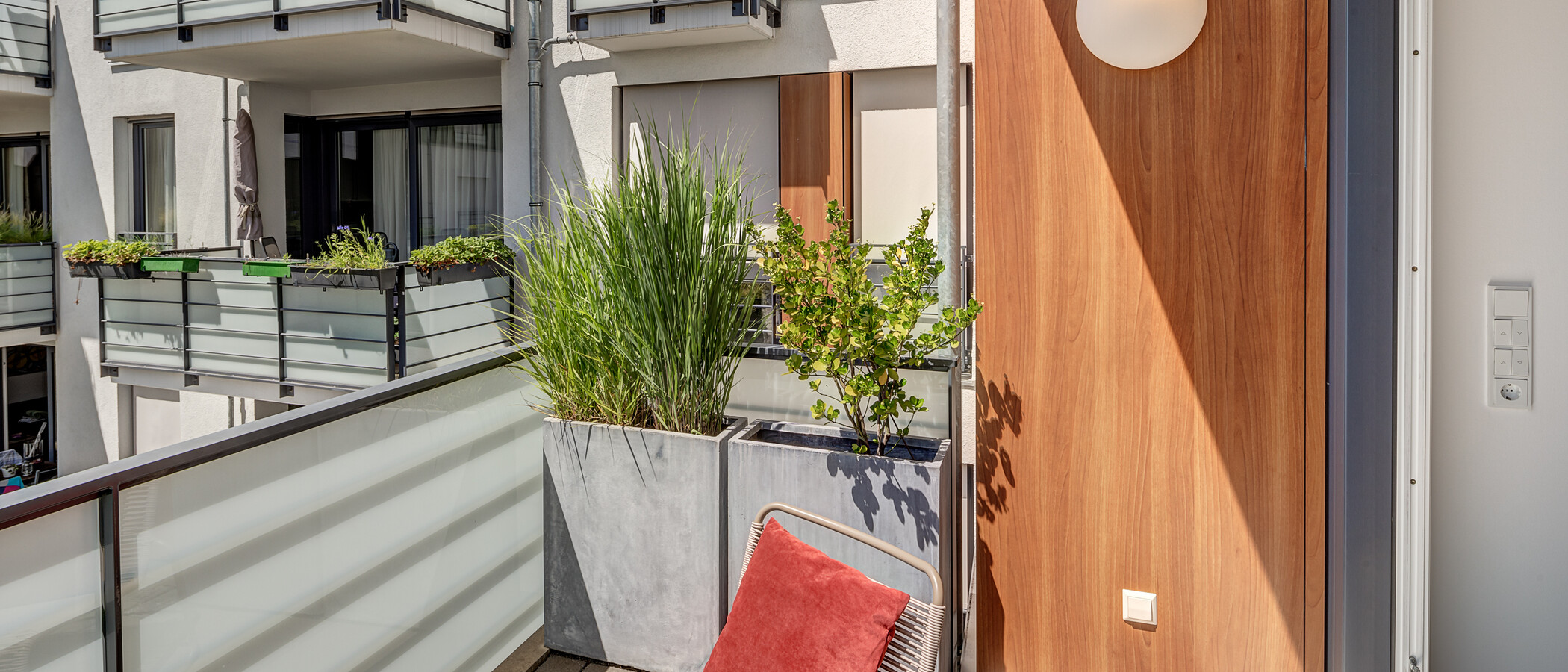 appartamento München Schwabing-West 02 balcone 12272