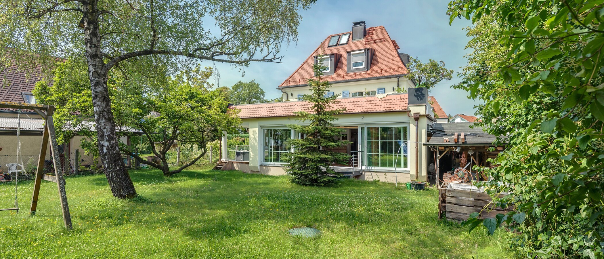 appartamento München Moosach 01 giardino condiviso 12283