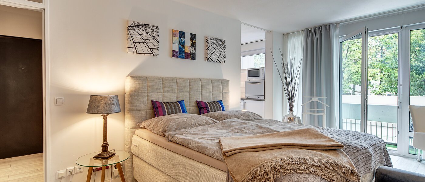 appartamento München Schwabing-West 01 zona notte 12284