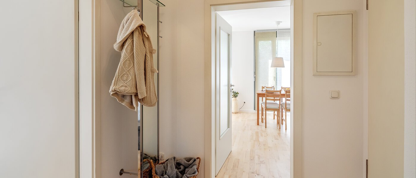 appartamento con giardino München Messestadt Riem 02 ingresso/corridioio 12287