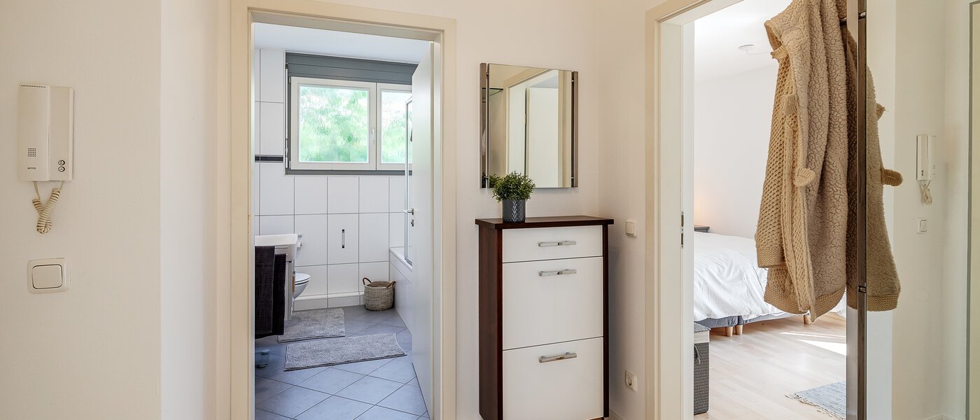 appartamento con giardino München Messestadt Riem 04 ingresso/corridioio 12287