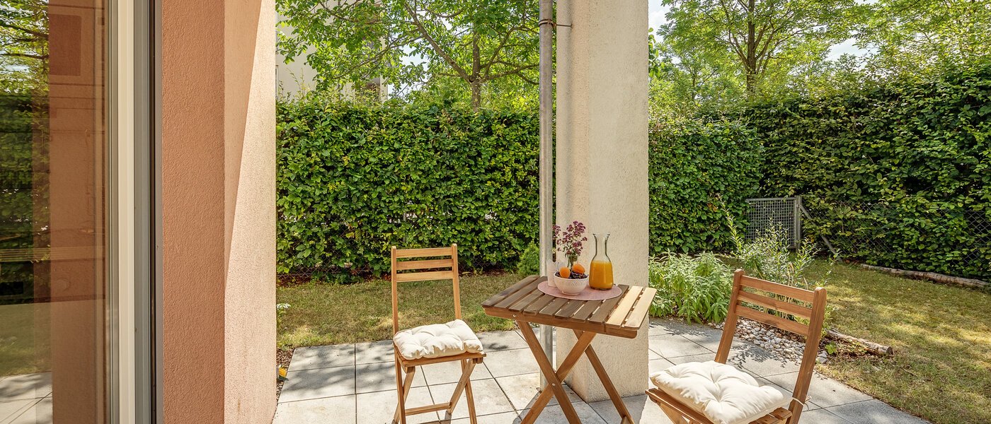appartamento con giardino München Messestadt Riem 01 terrazza 12287