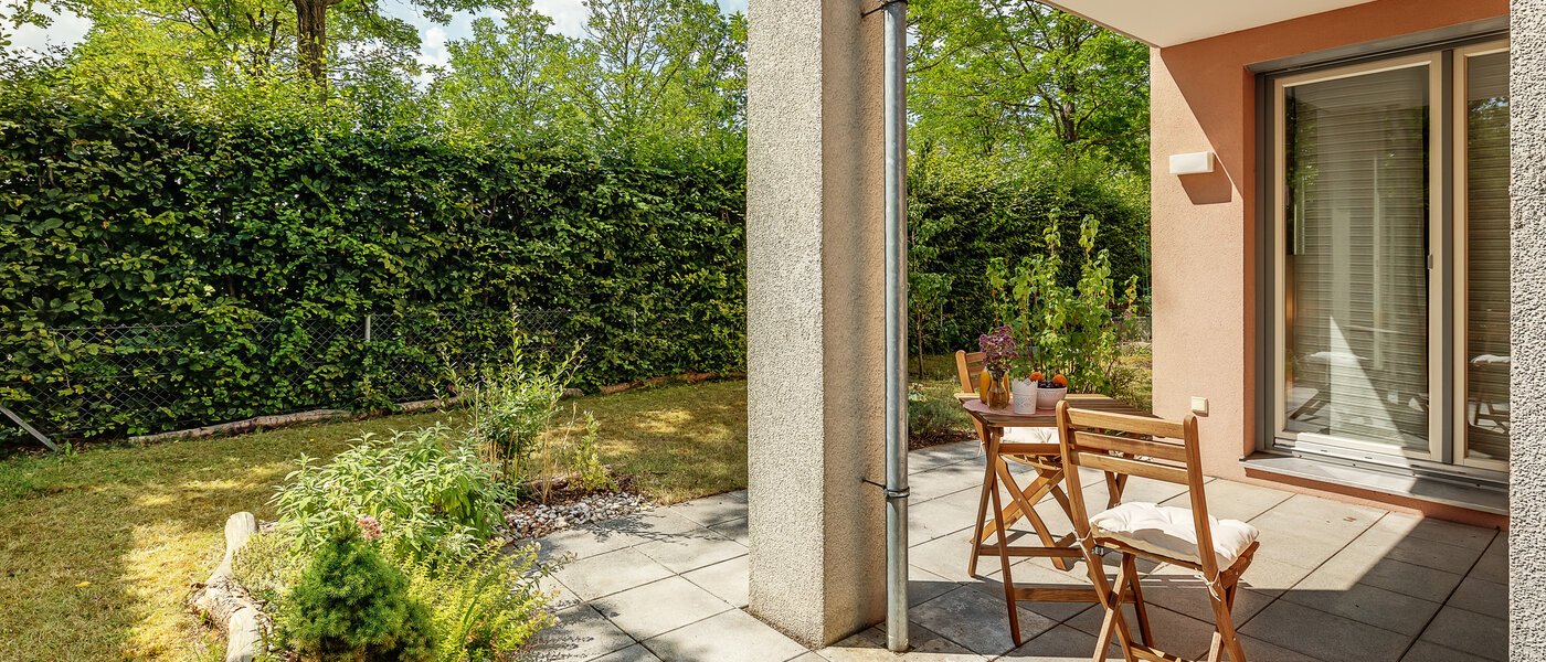 appartamento con giardino München Messestadt Riem 02 terrazza 12287