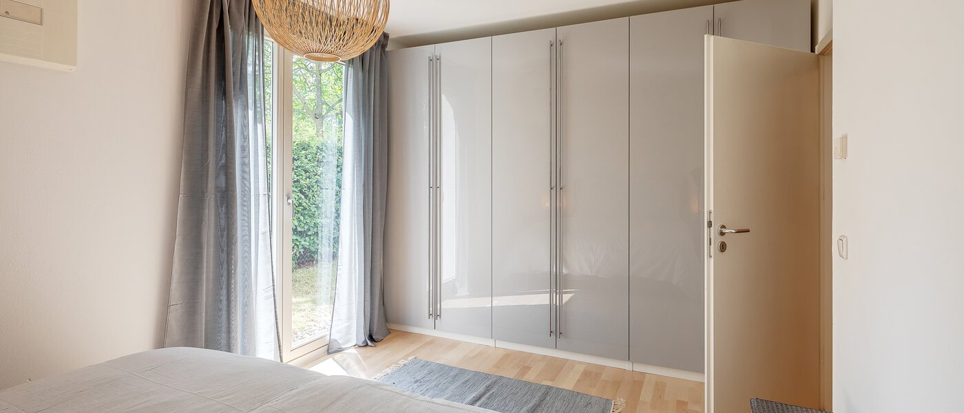 appartamento con giardino München Messestadt Riem 02 camera da letto 12287