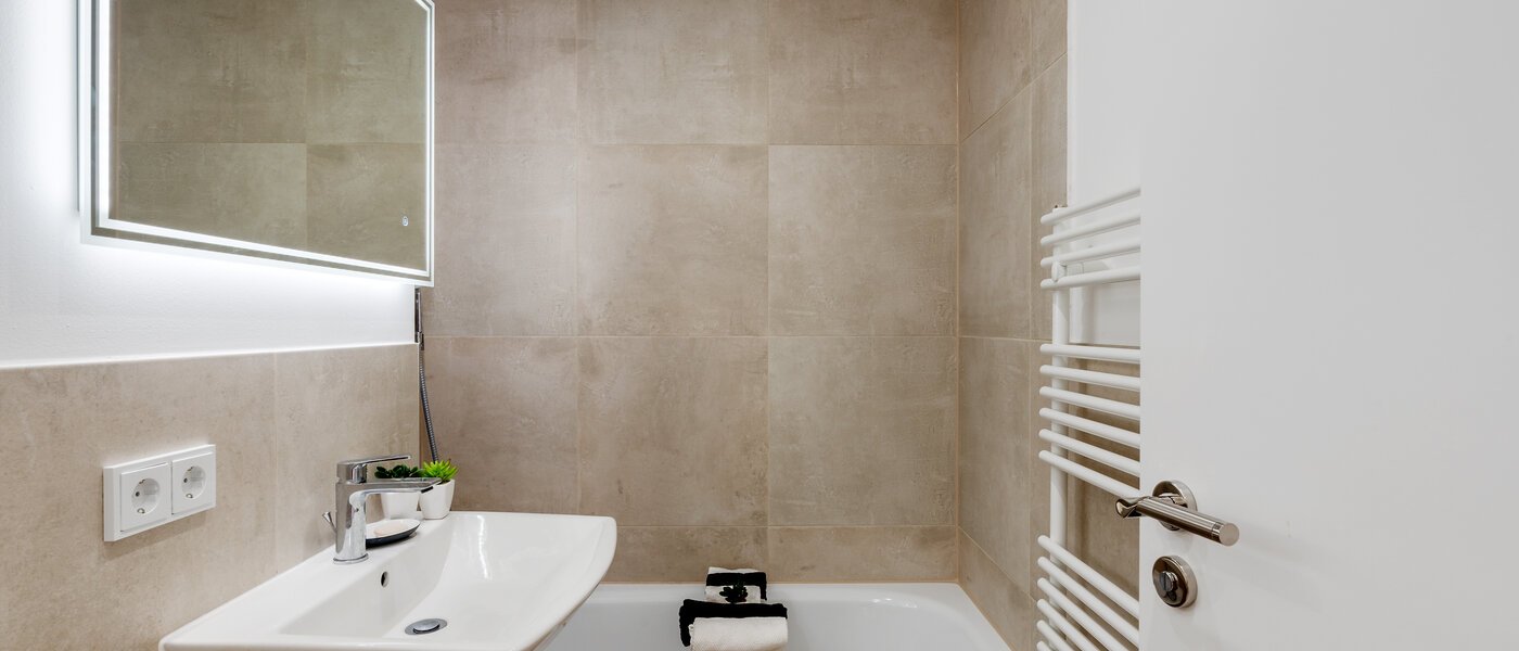 maisonette München Moosach 01 bagno 12293