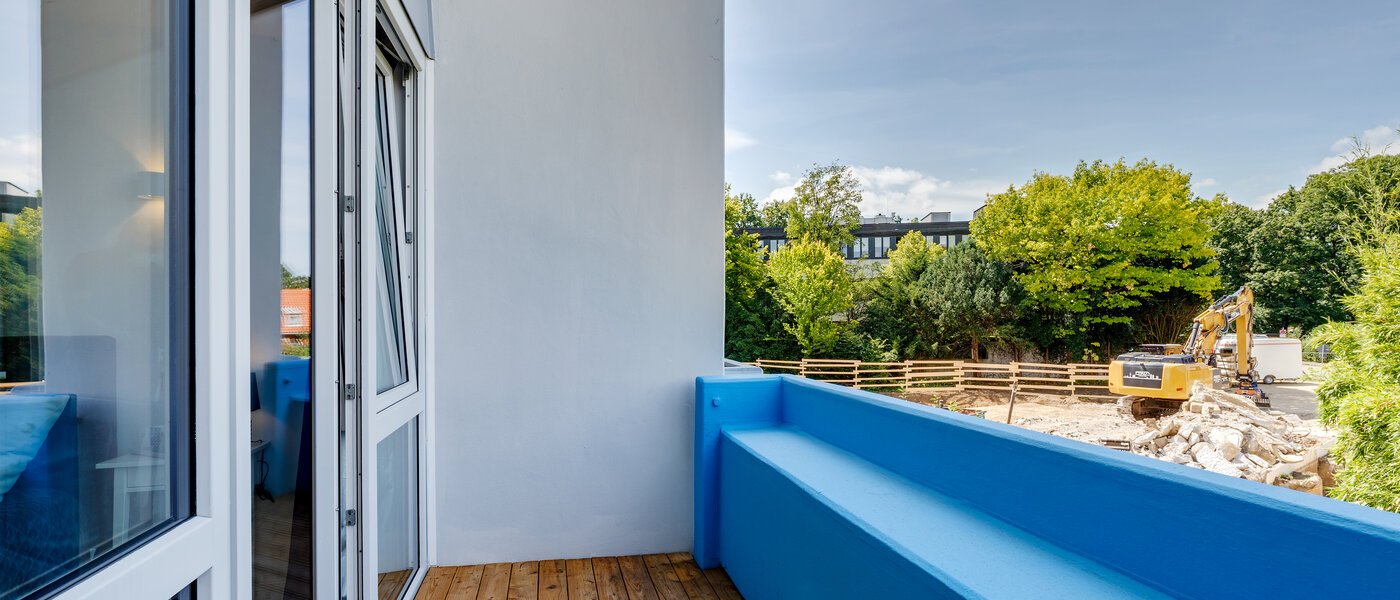 maisonette München Moosach 02 balcone 12293