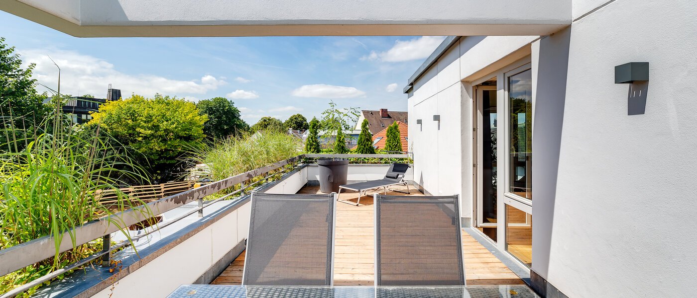 maisonette München Moosach 01 terrazza sul tetto 12293