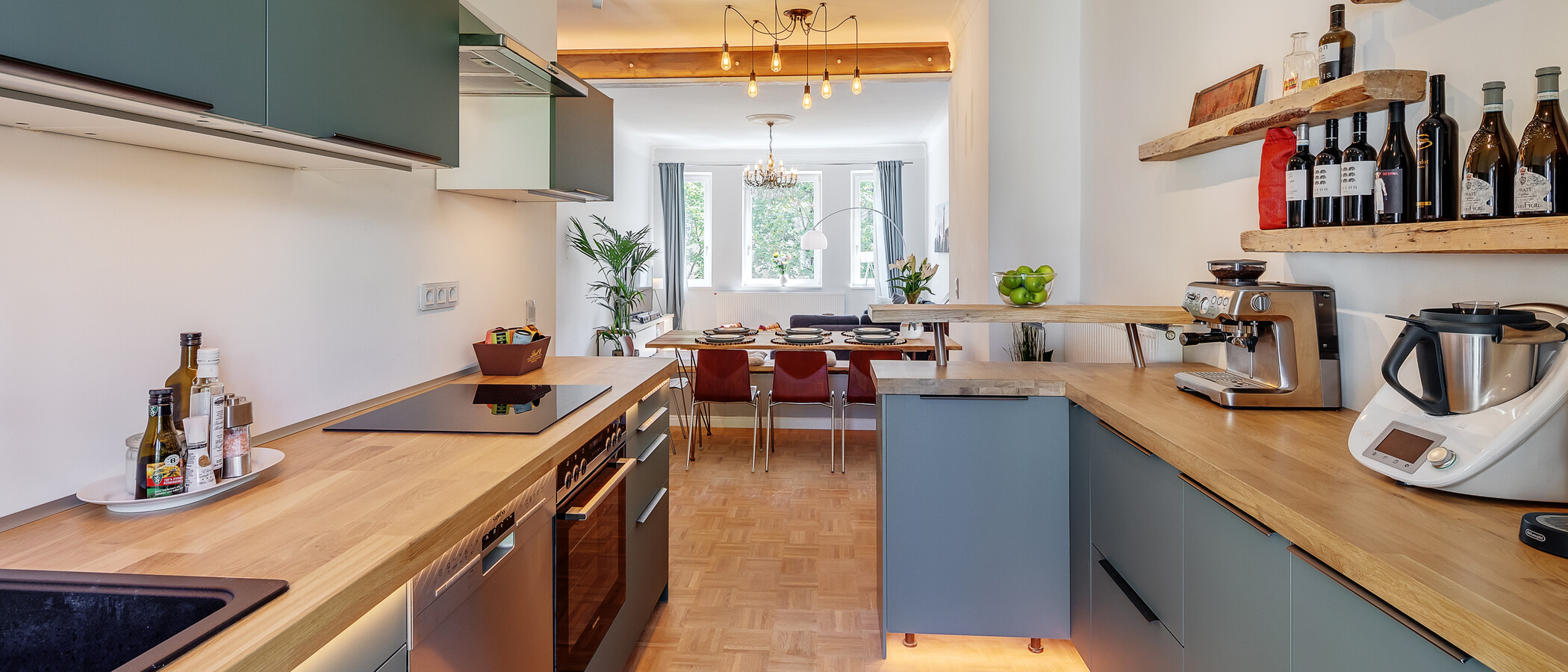 appartamento München Schwabing 01 cucina 12306