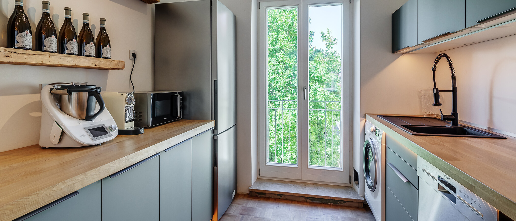 appartamento München Schwabing 04 cucina 12306