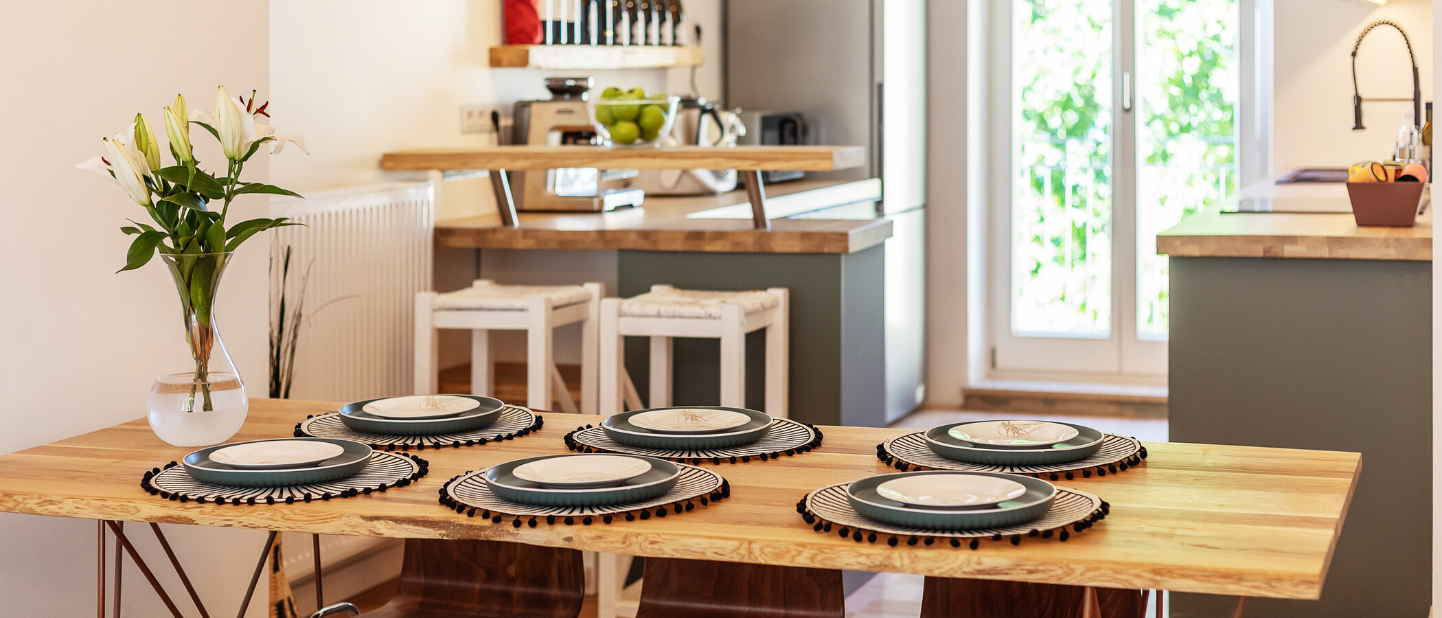 appartamento München Schwabing 03 zona pranzo 12306