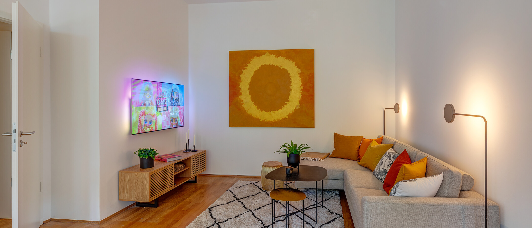 appartamento Unterföhring 03 zona living 12308