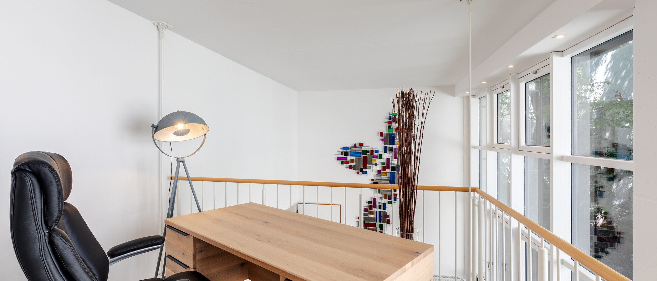 appartamento con galleria München Ludwigsvorstadt 01 zona di lavoro 12314