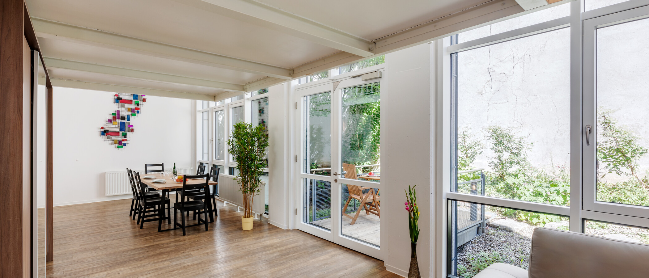 appartamento con galleria München Ludwigsvorstadt 03 zona living 12314