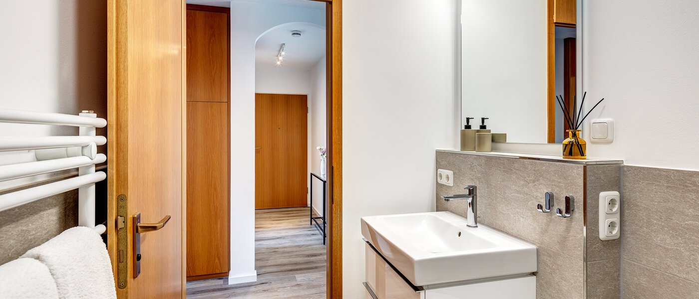 appartamento München Moosach 03 bagno 12317