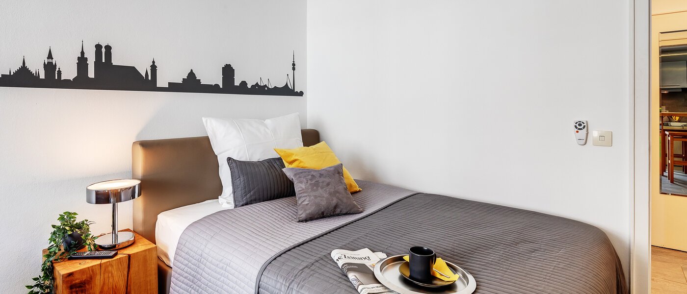 abitazione München Maxvorstadt 01 zona notte 12325