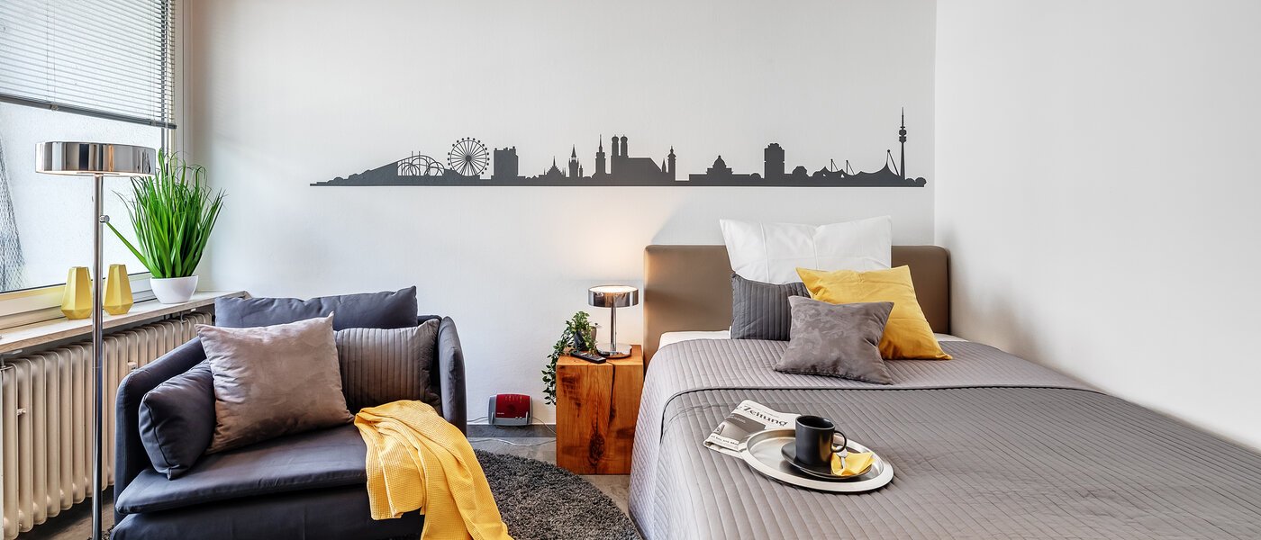 abitazione München Maxvorstadt 03 zona living 12325