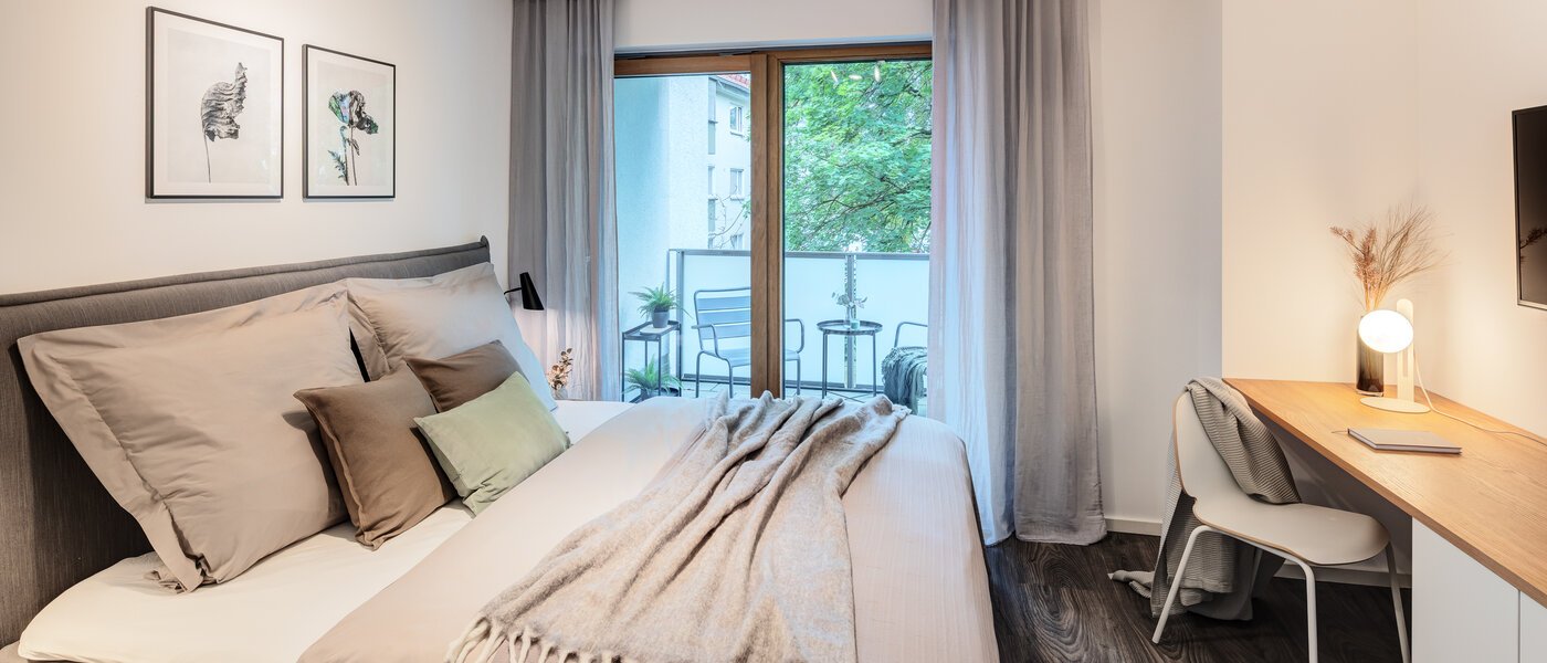 appartamento München Pasing 01 1° camera da letto 12332