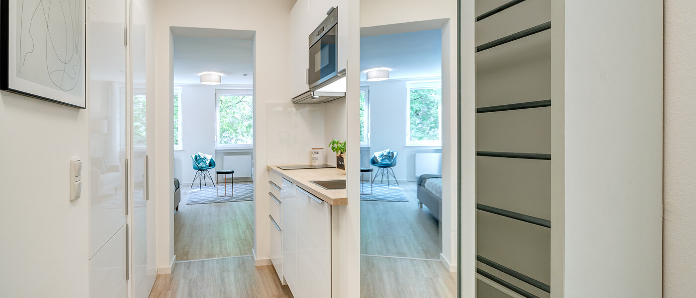 appartamento München Schwabing-West (rund um den Hohenzollernplatz) 02 cucina 12352