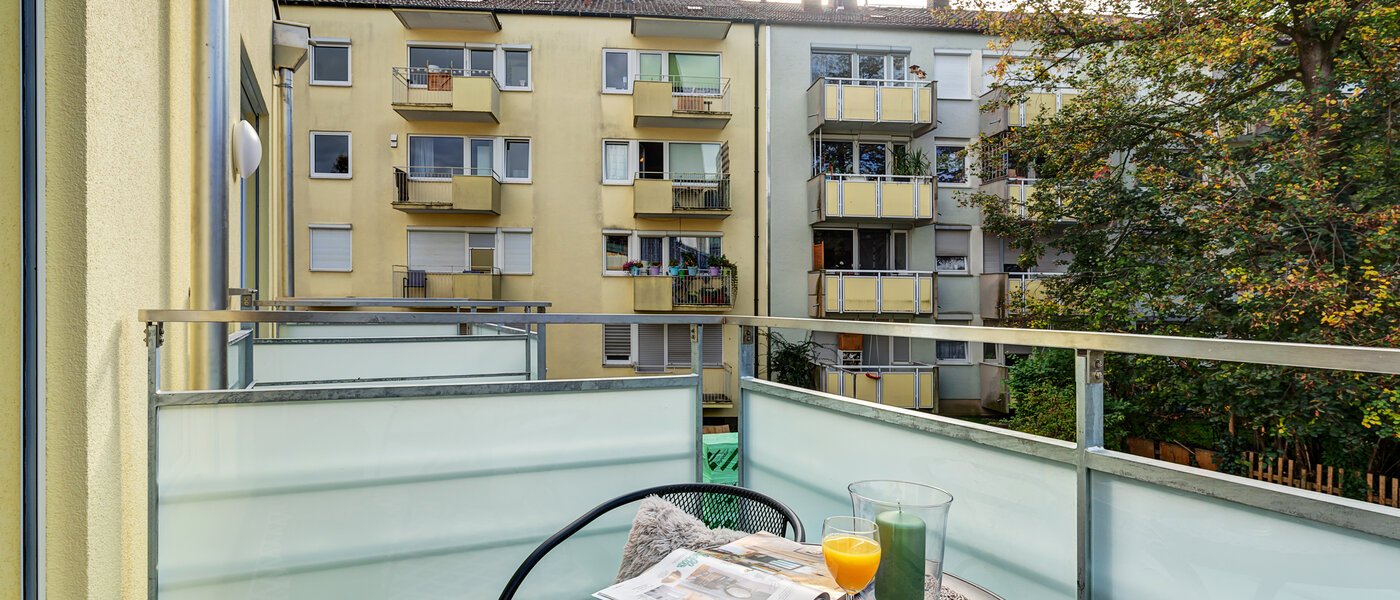 abitazione München Sendling 03 balcone 12359