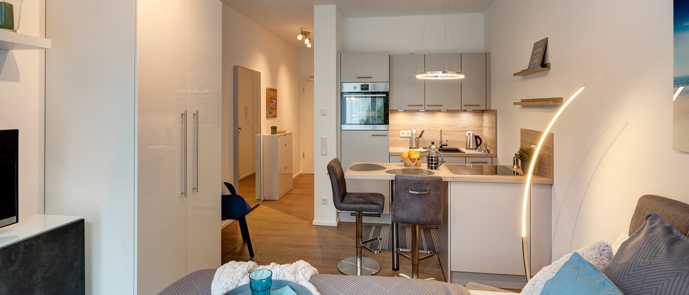 abitazione München Sendling 02 zona living 12359