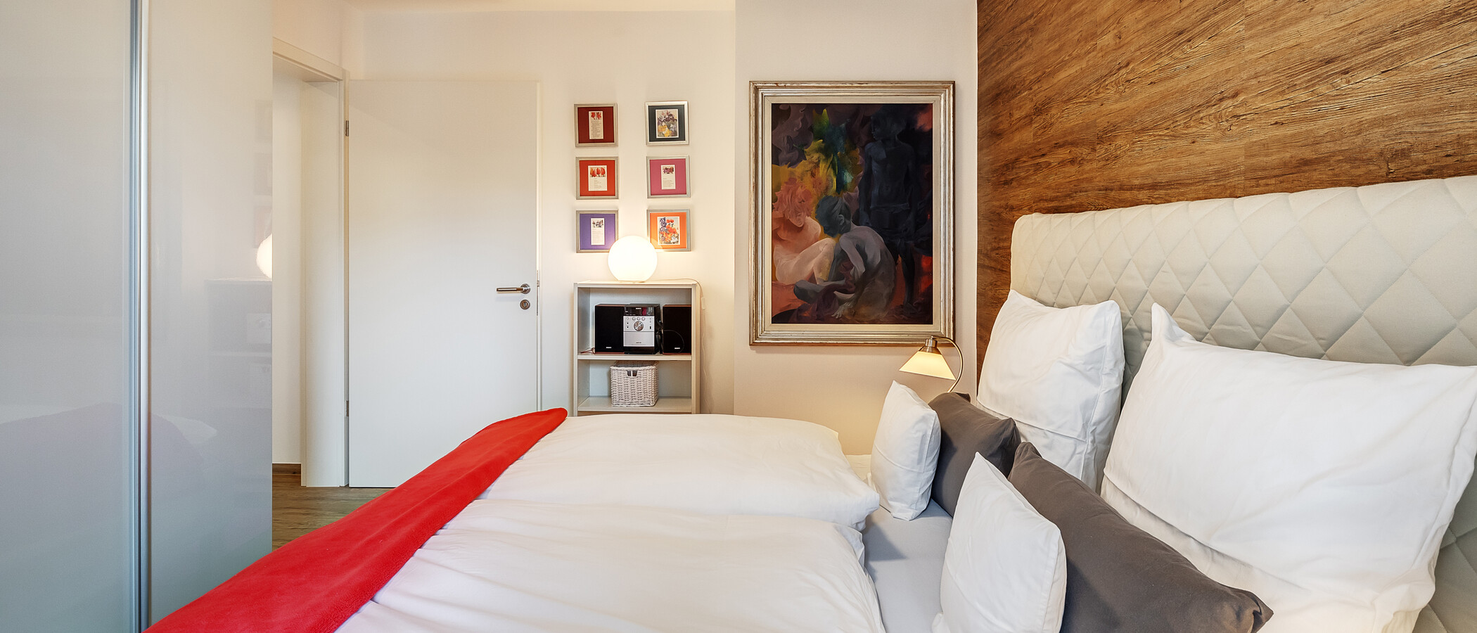 appartamento München Isarvorstadt 03 camera da letto 12369