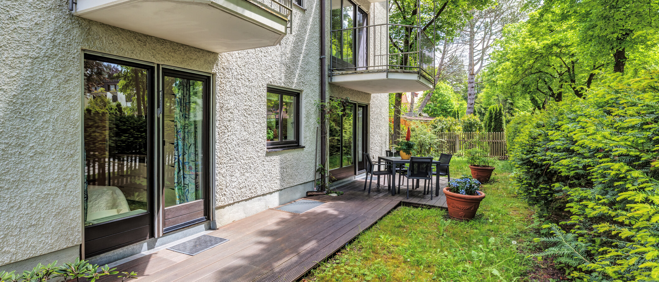 appartamento München Solln 01 giardino 12371
