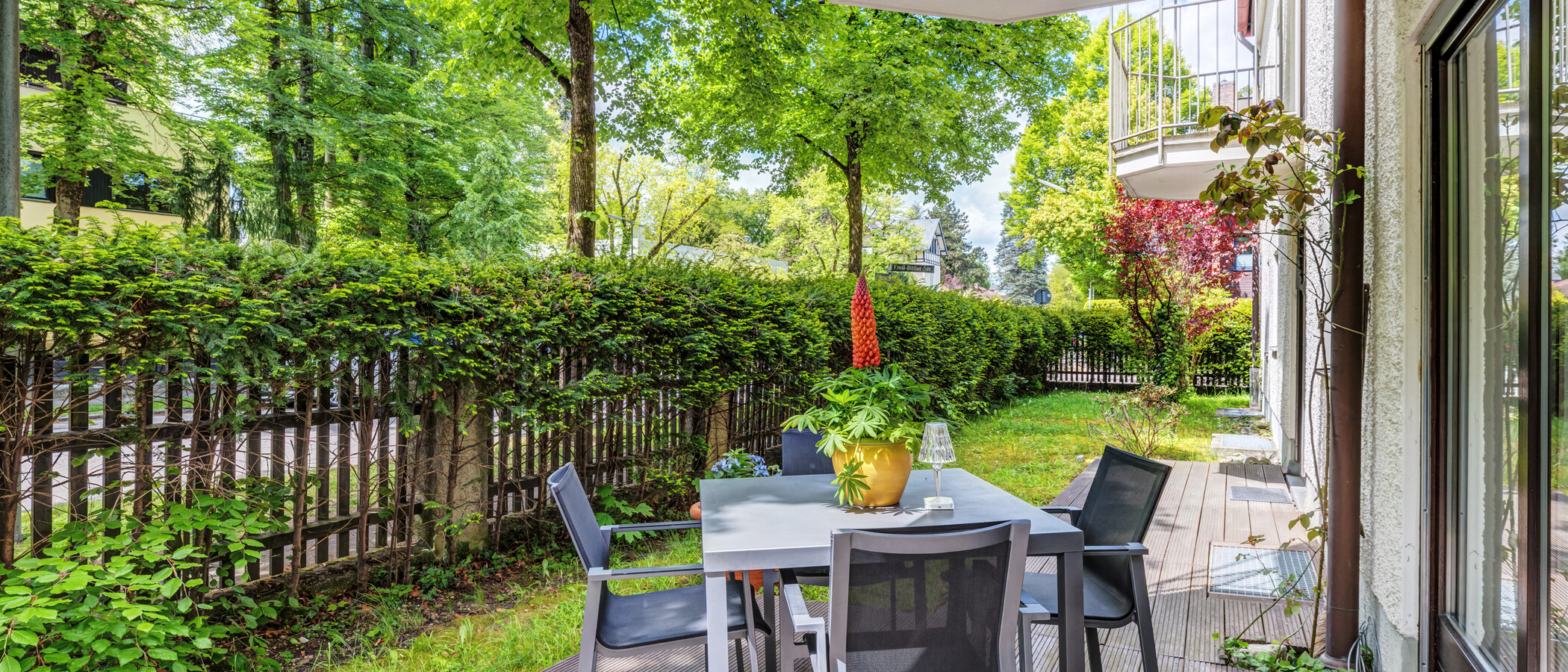 appartamento München Solln 02 terrazza 12371
