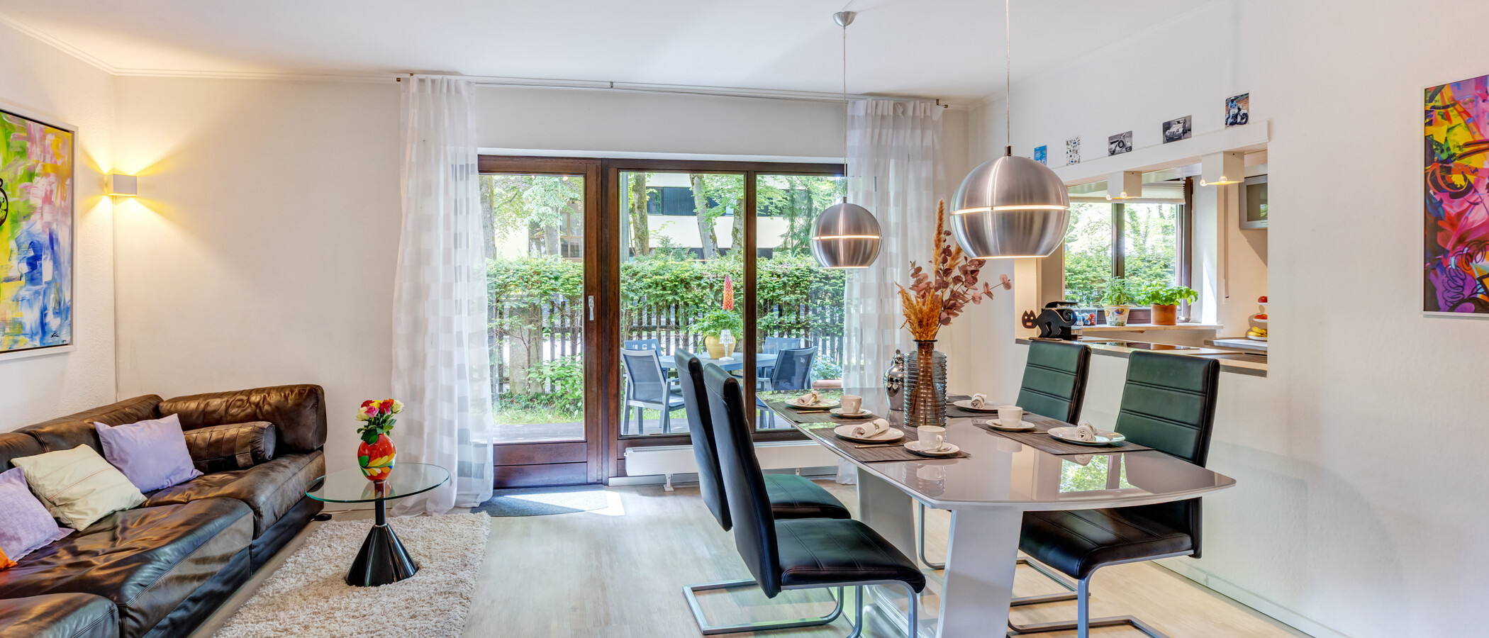 appartamento München Solln 01 zona living 12371