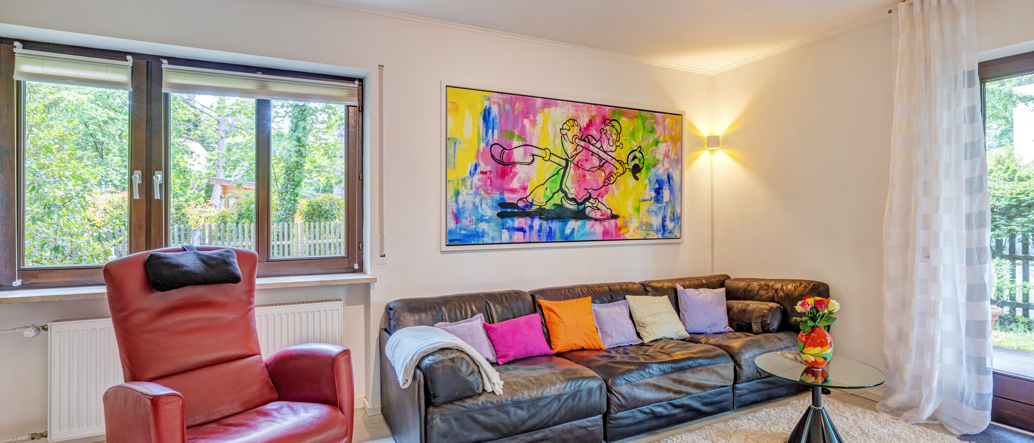 appartamento München Solln 05 zona living 12371