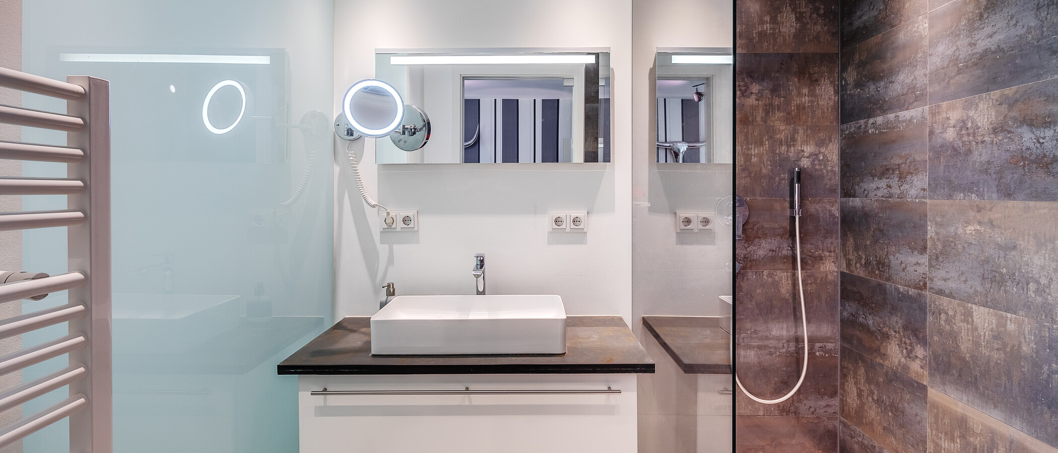 appartamento con giardino München Schwabing (rechts der Leopoldstraße) 01 bagno 12380