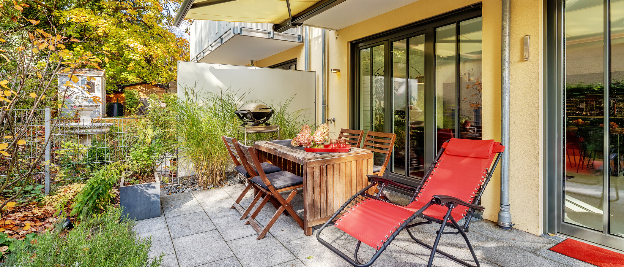 appartamento con giardino München Schwabing (rechts der Leopoldstraße) 01 terrazza 12380