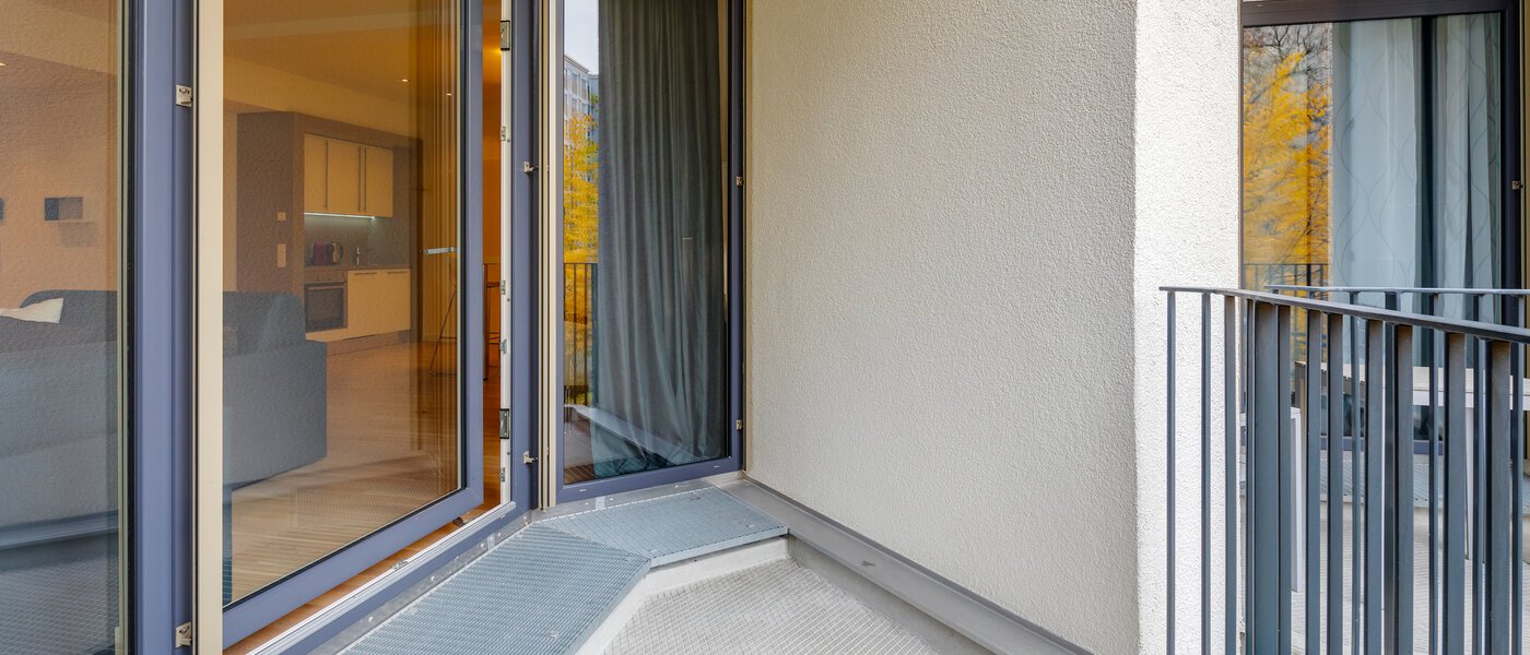 appartamento München Bogenhausen 02 balcone 12389