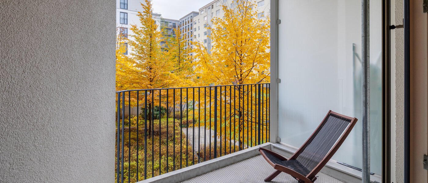 appartamento München Bogenhausen 03 balcone 12389