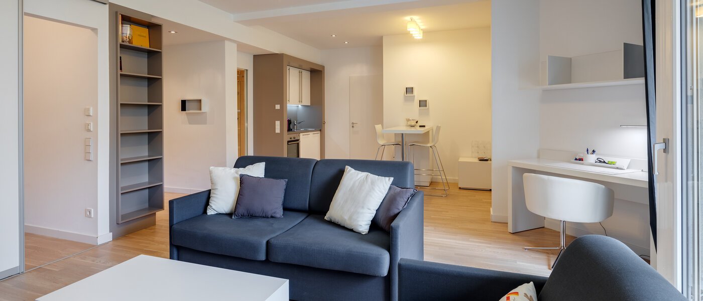 appartamento München Bogenhausen 02 zona living 12389