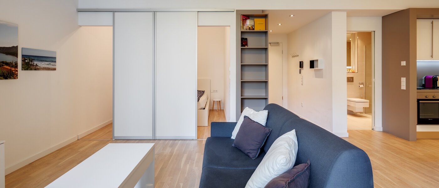 appartamento München Bogenhausen 03 zona living 12389